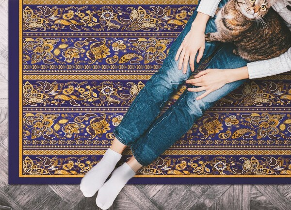 Covor de vinil Vintage paisley