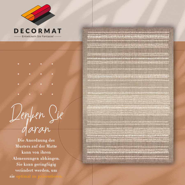 Covor interior din vinil Tesatura bej