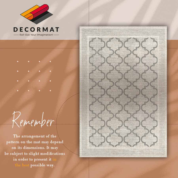 Covor interior din vinil Design marocan