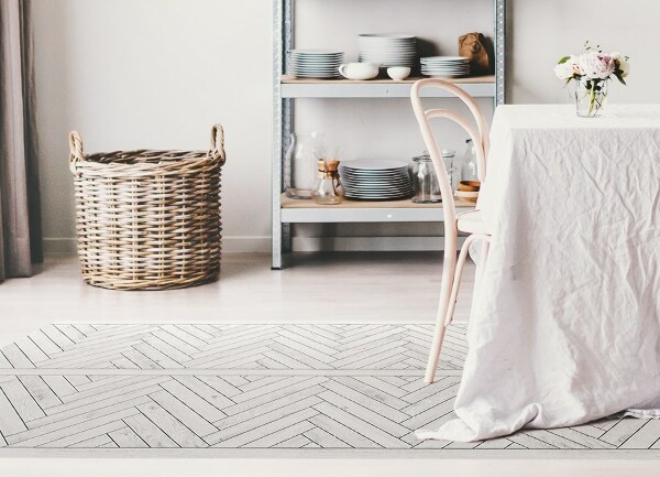 Covor de vinil Plank spic