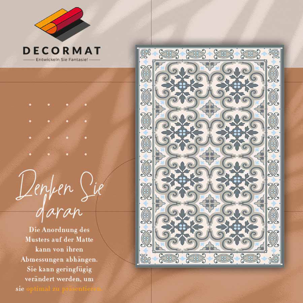 Covor de vinil acasă Model talavera