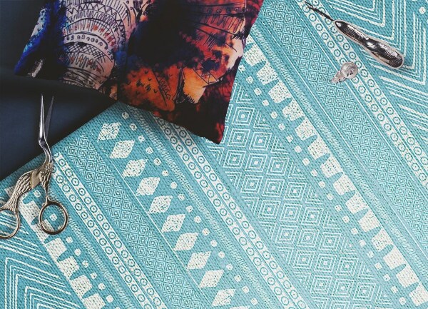 Covor de vinil acasă Textura indian