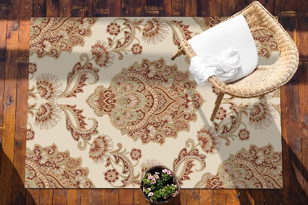 Covor pentru terasă stilul Paisley