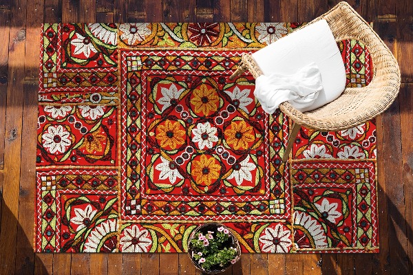 Covor de exterior pentru terasă Design turcesc