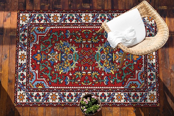 Covor de terasă Stilul persană veche
