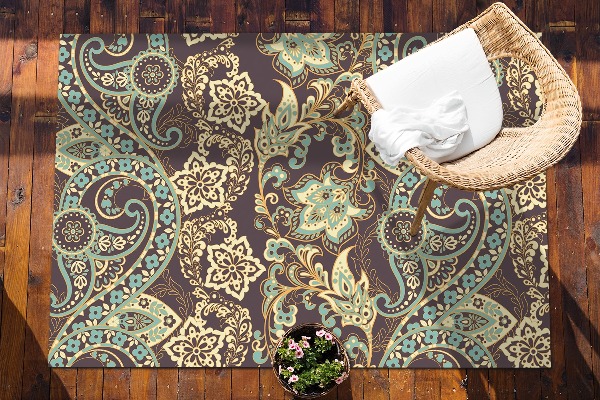 Covor pentru terasă stil asiatic Paisley
