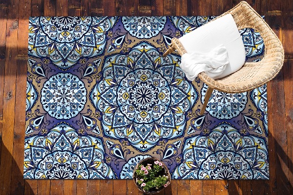 Covor de terasă Mandala