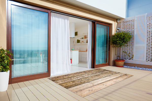 Covor de exterior placi