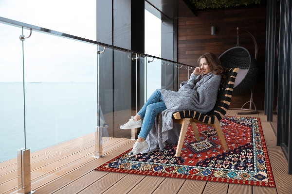 Covor de exterior model antic