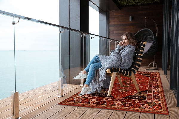 Covor de exterior stil antic