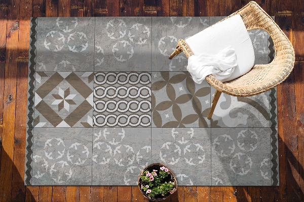 Covor pentru terasă dale decorative