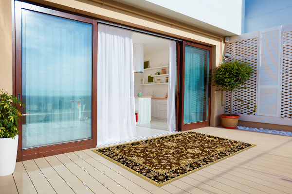 Covor de exterior model oriental turcesc