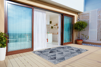 Covor de exterior pentru terasă 3D solide