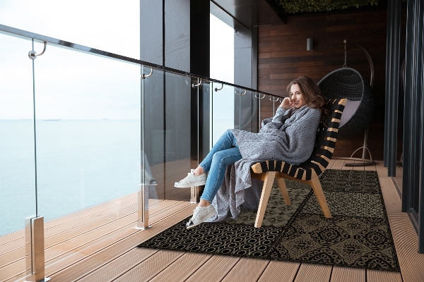 Covor de exterior Combinația de mai multe modele