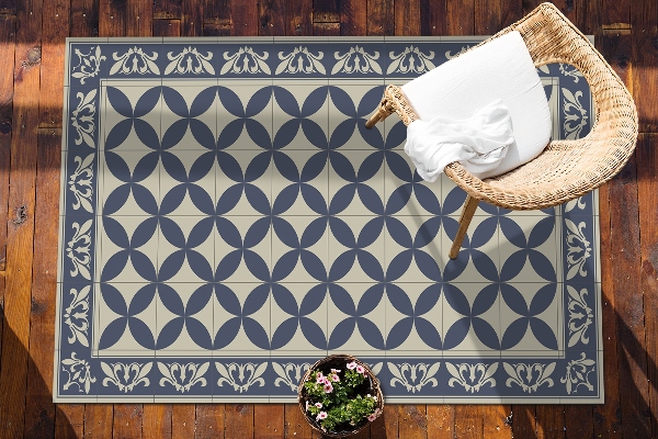 Covor de terasă model Azulejos