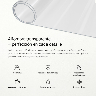 Sticlă moale transparentă