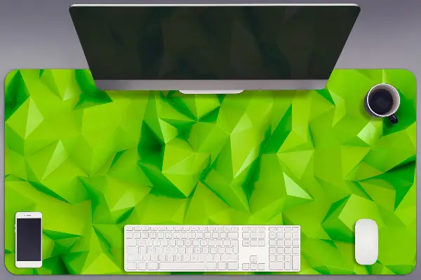 Mapa birou Abstracție verde