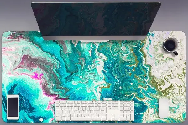 Mapa birou Abstracție verde