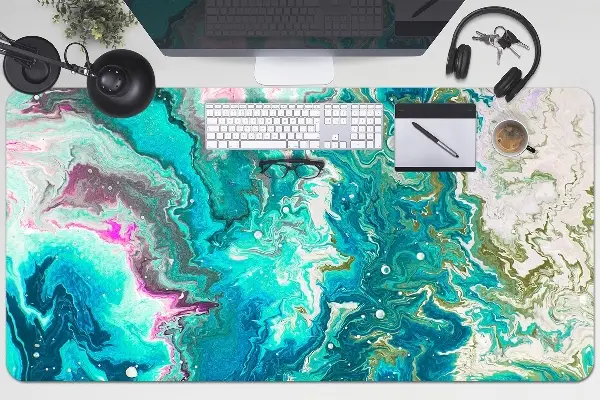 Mapa birou Abstracție verde