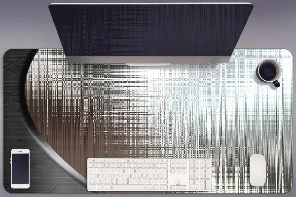 Mapa de birou Abstracție de argint