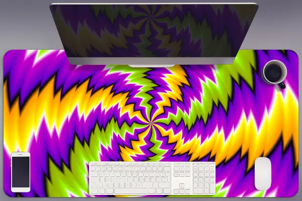 Mapa pentru birou vârtej abstract