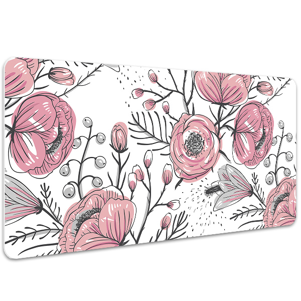 Mapa birou Pastel Roses Art