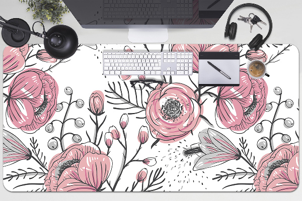 Mapa birou Pastel Roses Art