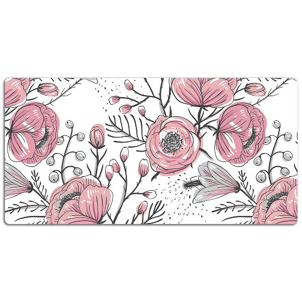 Mapa birou Pastel Roses Art