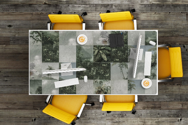 Mapa pentru birou Patchwork tropicale