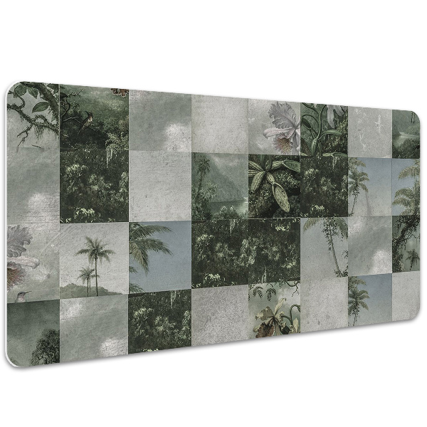 Mapa pentru birou Patchwork tropicale