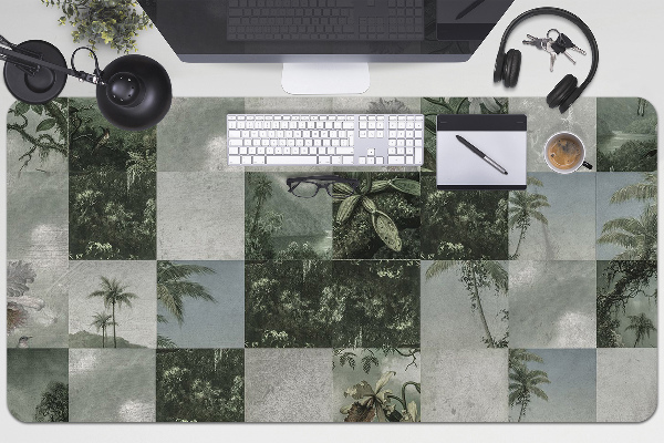 Mapa pentru birou Patchwork tropicale