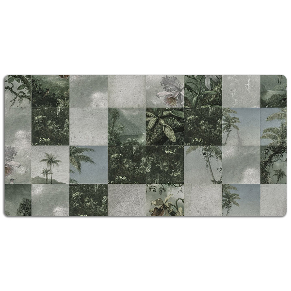 Mapa pentru birou Patchwork tropicale