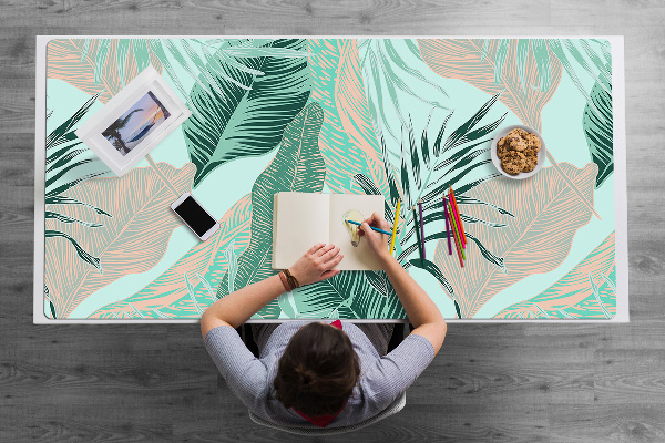 Mapa birou frunze tropicale