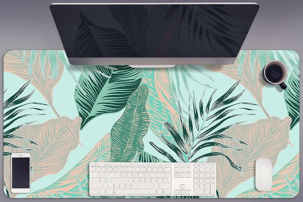 Mapa birou frunze tropicale
