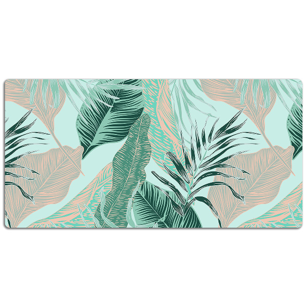 Mapa birou frunze tropicale
