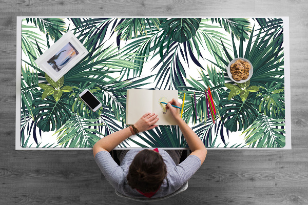 Mapa pentru birou frunze tropicale