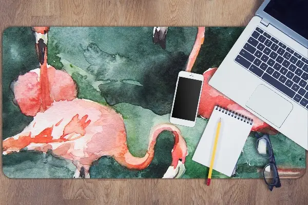 Mapa birou flamingo pictate