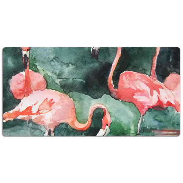 Mapa birou flamingo pictate