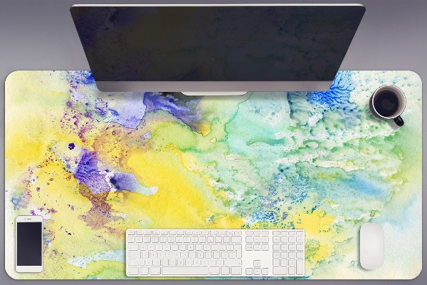 Mapa pentru birou pete colorate