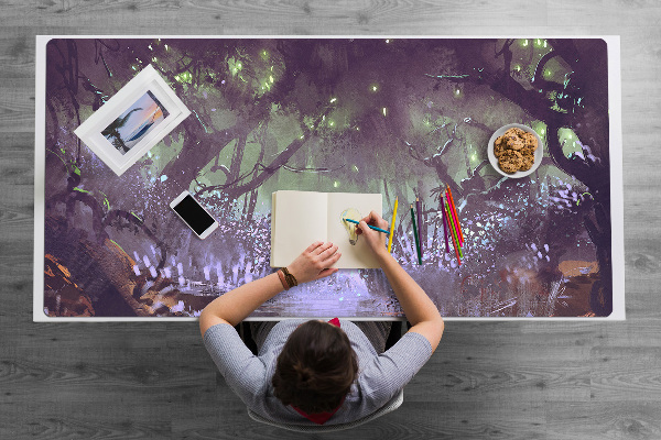 Mapa pentru birou padure intunecata