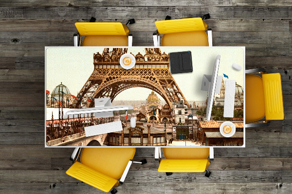 Mapa de birou Turnul Eiffel retro