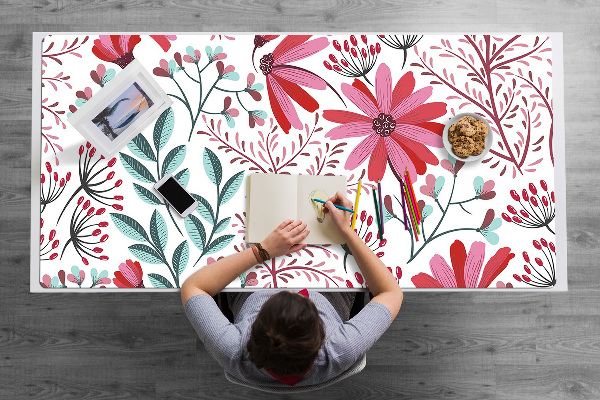 Mapa de birou model floral