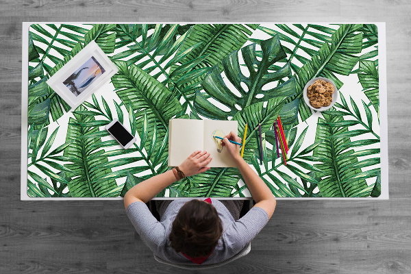 Mapa pentru birou frunze tropicale