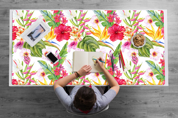 Mapa pentru birou hibiscus exotice