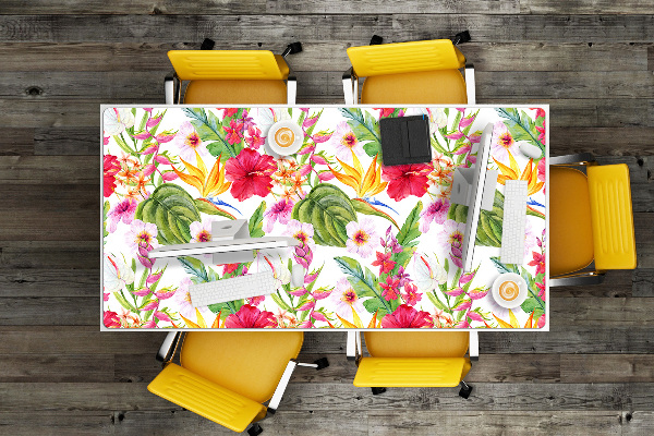Mapa pentru birou hibiscus exotice
