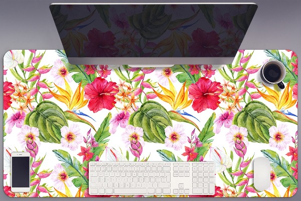 Mapa pentru birou hibiscus exotice