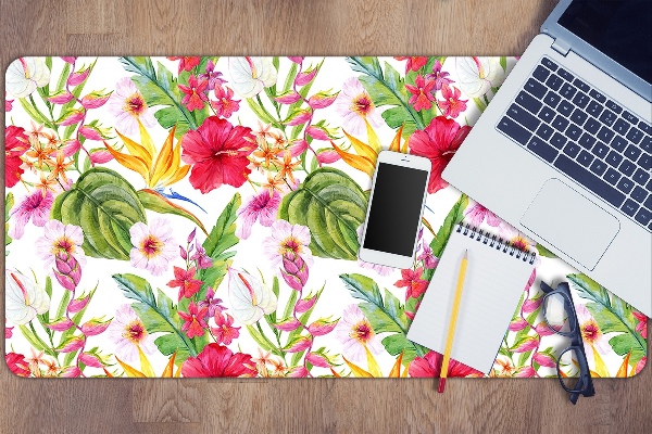 Mapa pentru birou hibiscus exotice