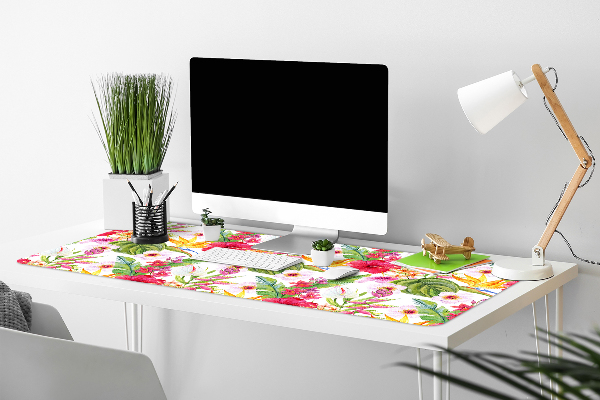 Mapa pentru birou hibiscus exotice