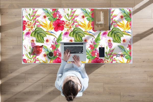 Mapa pentru birou hibiscus exotice