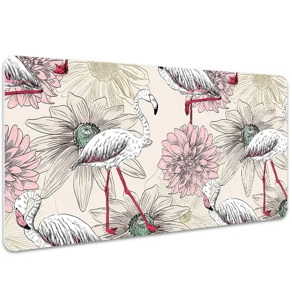 Mapa pentru birou flamingo roz